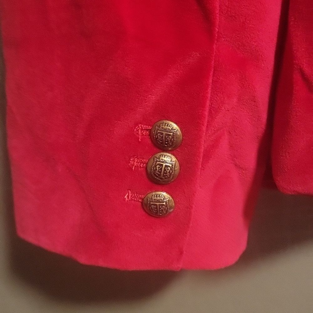 Talbots Aberdeen Velvet Blazer - Picture 7 of 12
